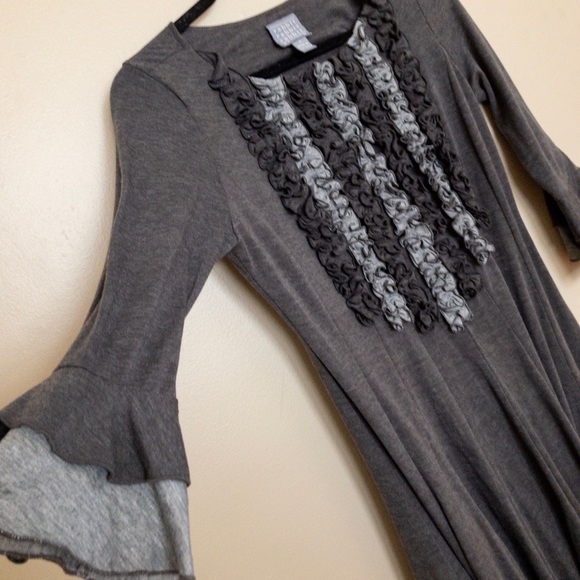 RABBIT RABBIT RABBIT long grey dress - Picture 3 of 5